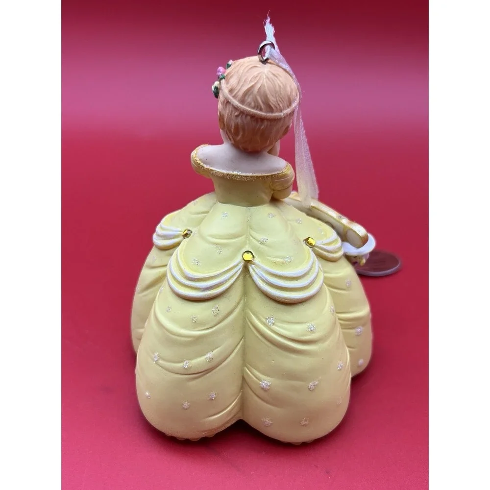 DISNEY'S Belle Beauty & The Beast A Dream Come True Ornament Ashton Drake